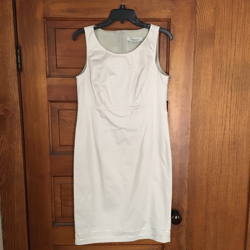 EUC GERARD DEREL Cream Dress